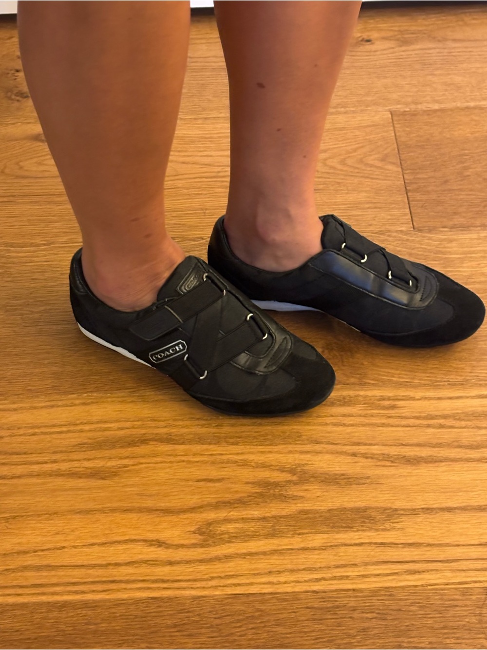 Coach Kyra Black Casual Sneakers